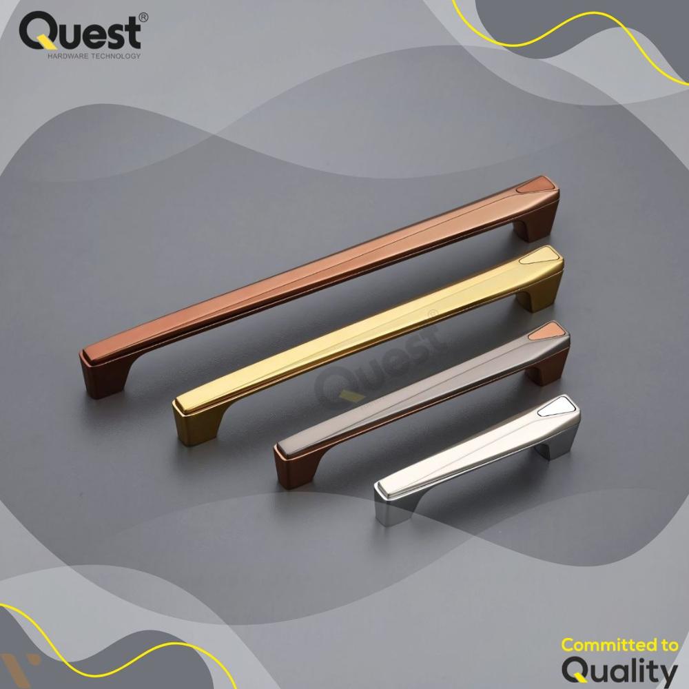 4 Inch Gold Designer Cabinet Door Handle