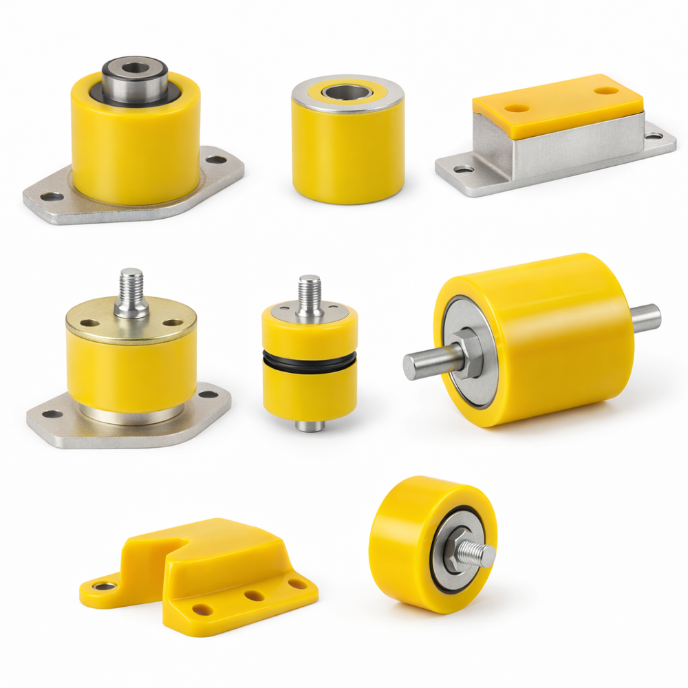 Metal Bonded PU Parts