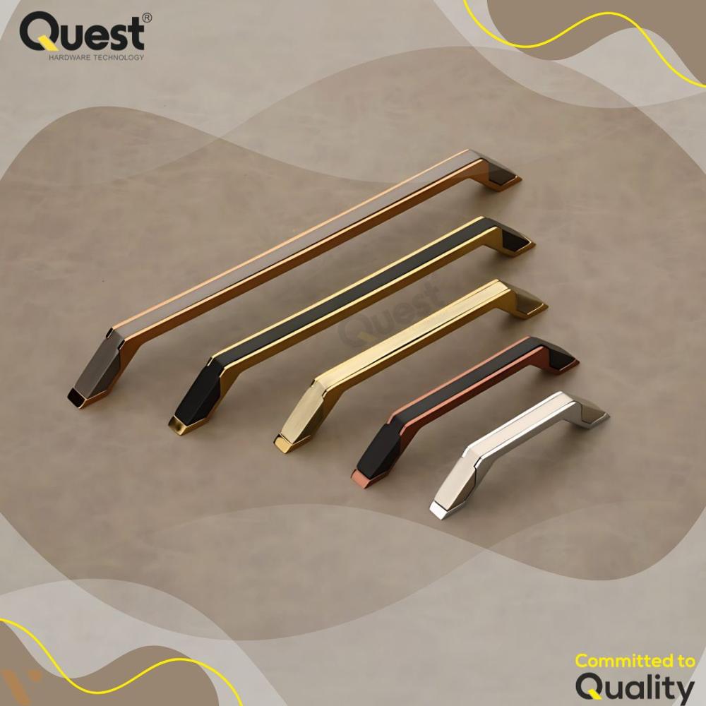 Silver Polished Zinc Cabinet Handle