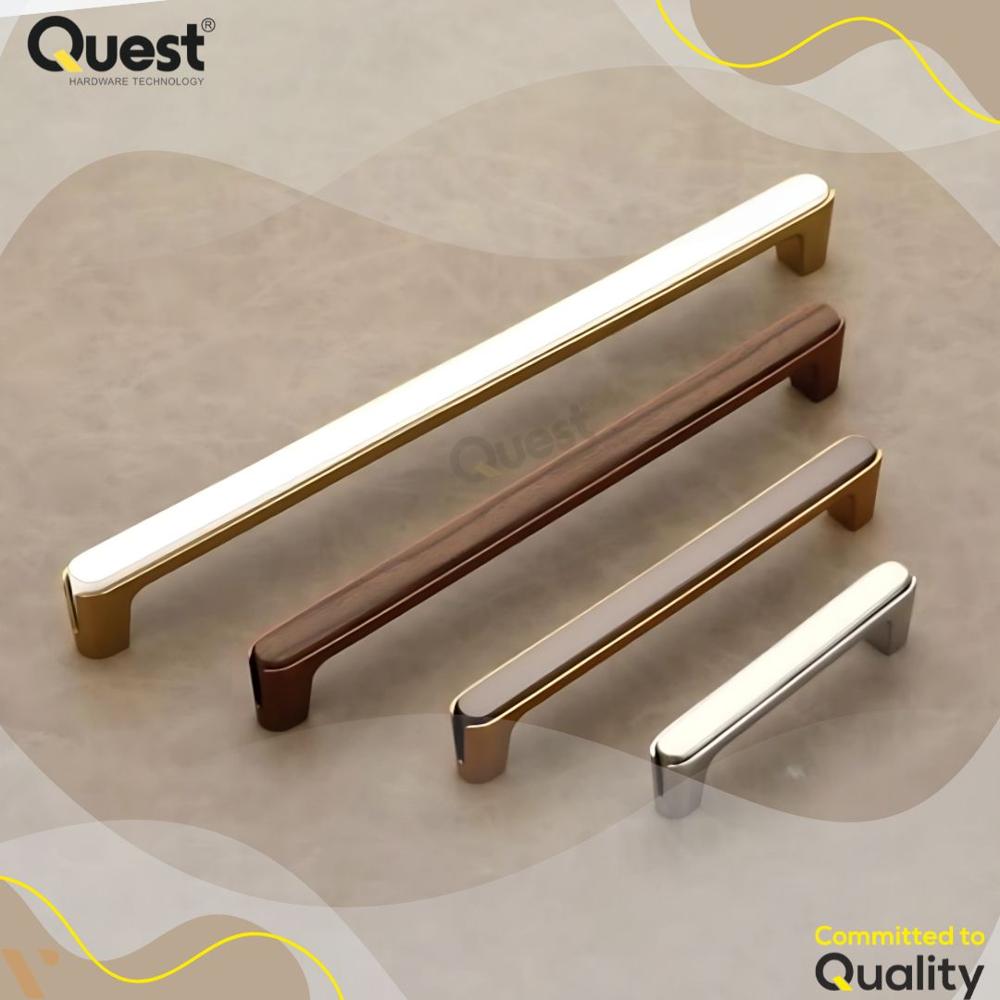 Silver Polished Zinc Cabinet Handle