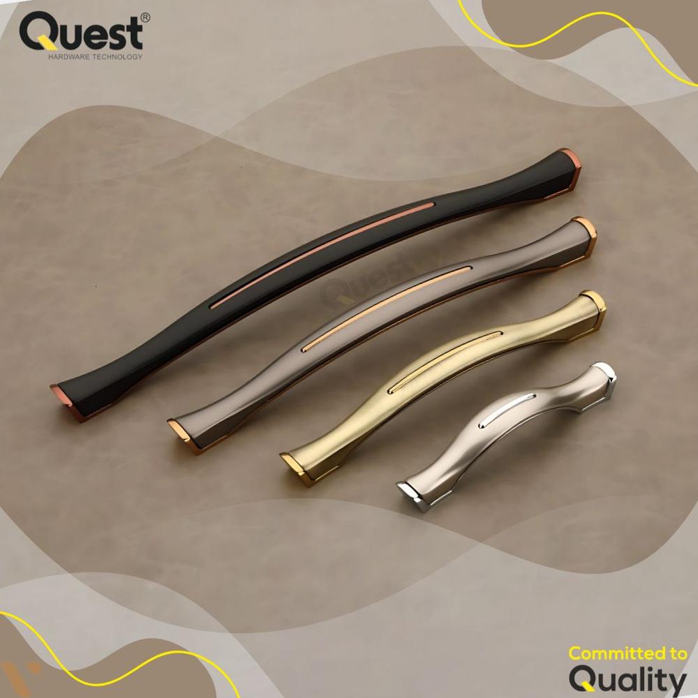 Silver Polished Zinc Cabinet Handle