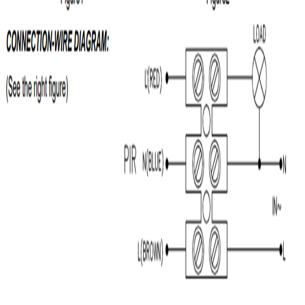  Weather Proof PIR Sensor 180  Degree