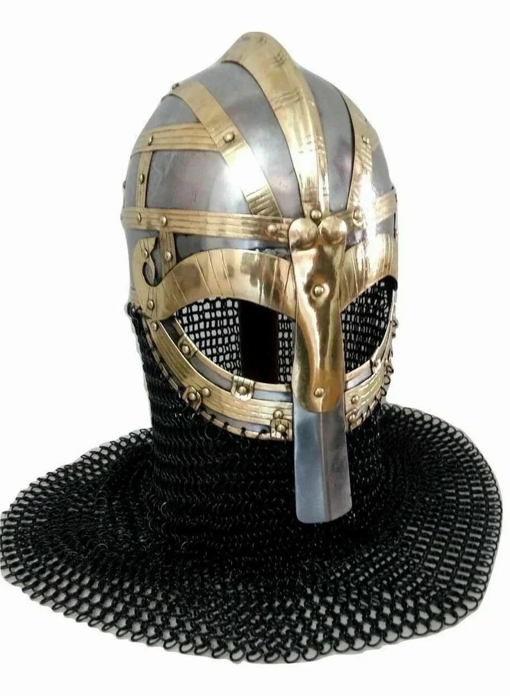 Medieval Viking Warrior Armor Knight Helmet