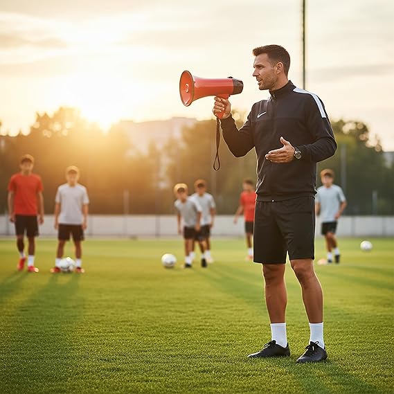 SANKIE AK-126 RECHARGEABLE HANDHELD MEGAPHONE.