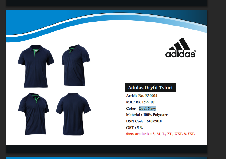 Adidas T-shirt - Age Group: Audlt