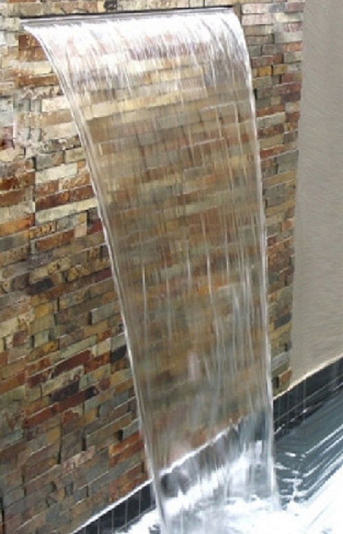 Water Sheet Fall Fountain