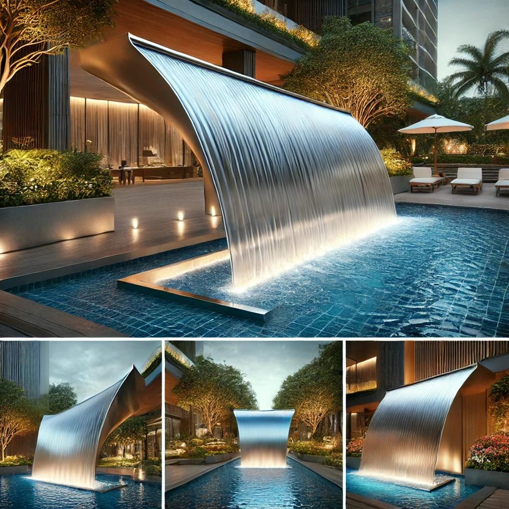 Water sheet Fall Fountain