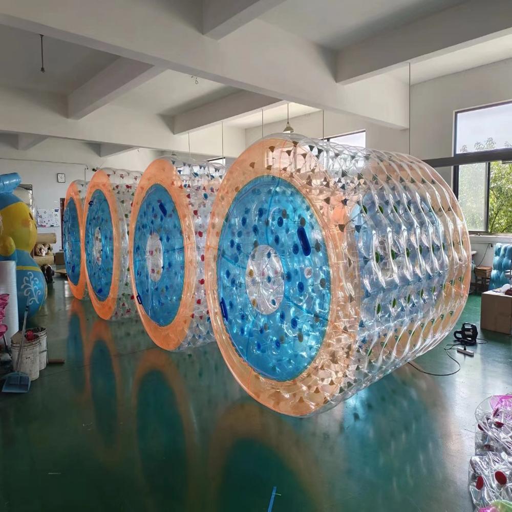 Inflatable Water Roller - 9 Feet Roller Water Floating Game 