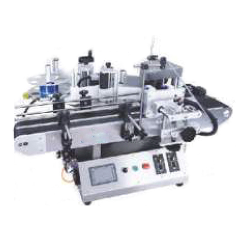 TRLM-120B टेबलटॉप गोल बोतल लेबलिंग मशीन
