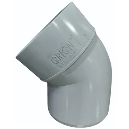 110 Mm Orion uPVC Swr Bend 45 (Shue) Self Fit_