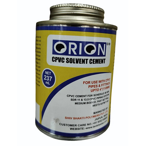 Orion CPVC Solvent Cement 237ml