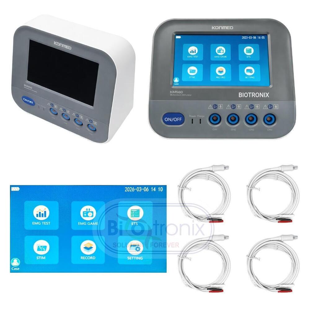 Konmed KM-560 EMG Biofeedback Stimulator for Muscle Therapy