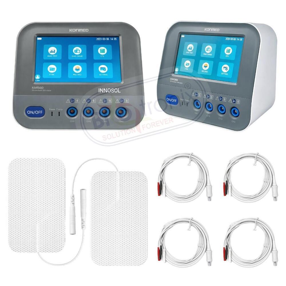 Konmed KM-560 Biofeedback Machine with EMG Gaming and Stimulator