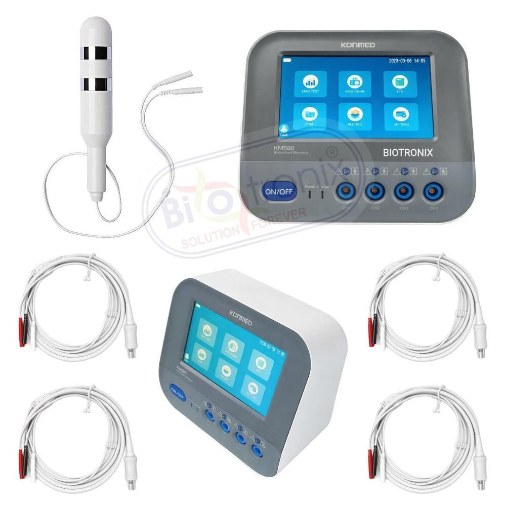 Konmed KM-560 Biofeedback Machine with EMG Gaming and Stimulator