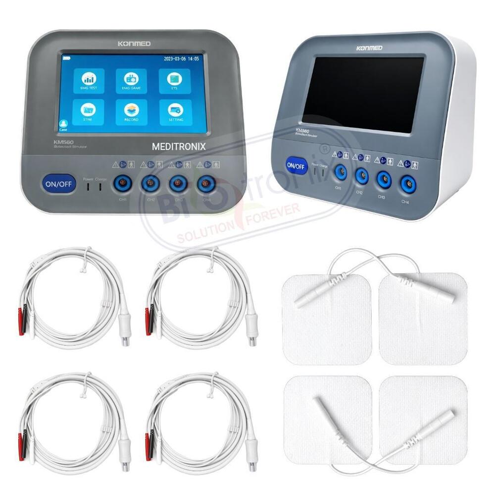 Konmed KM-560 Biofeedback Machine with EMG Gaming and Stimulator