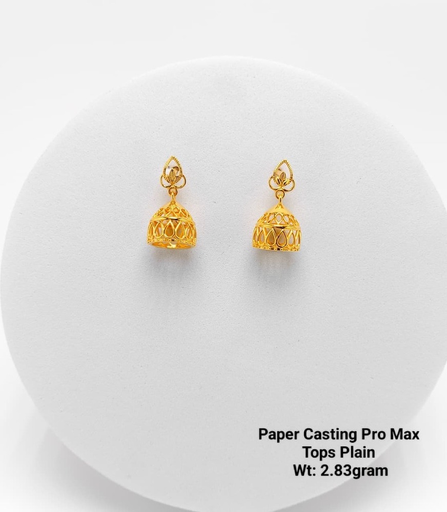 92% New Design Gold Paper Casting Pro Max Tops Plain