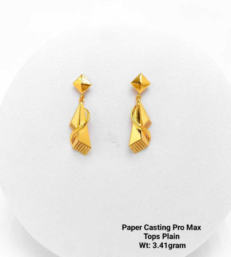 92% New Design Gold Paper Casting Pro Max Tops Plain