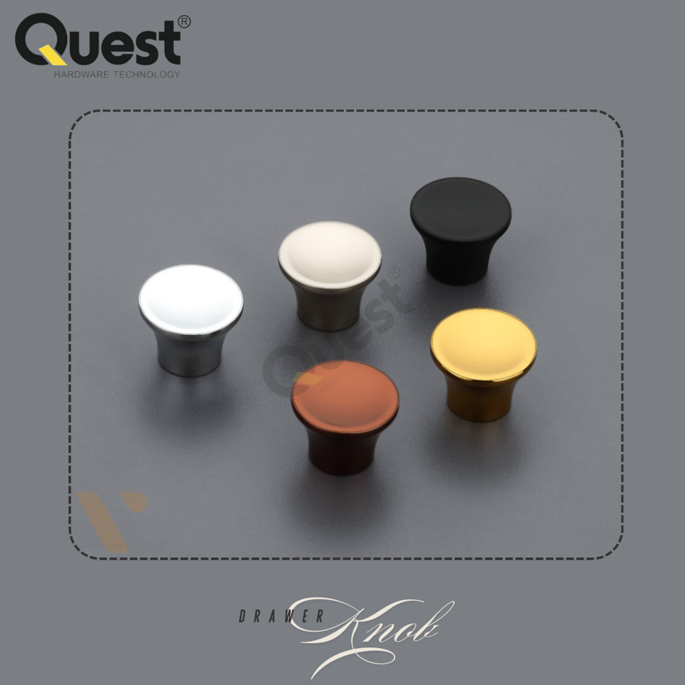 602 Aluminium Drawer Knob - High-quality Aluminum, Polished Finish | Elegant Design For Easy Installation On Standard Furniture