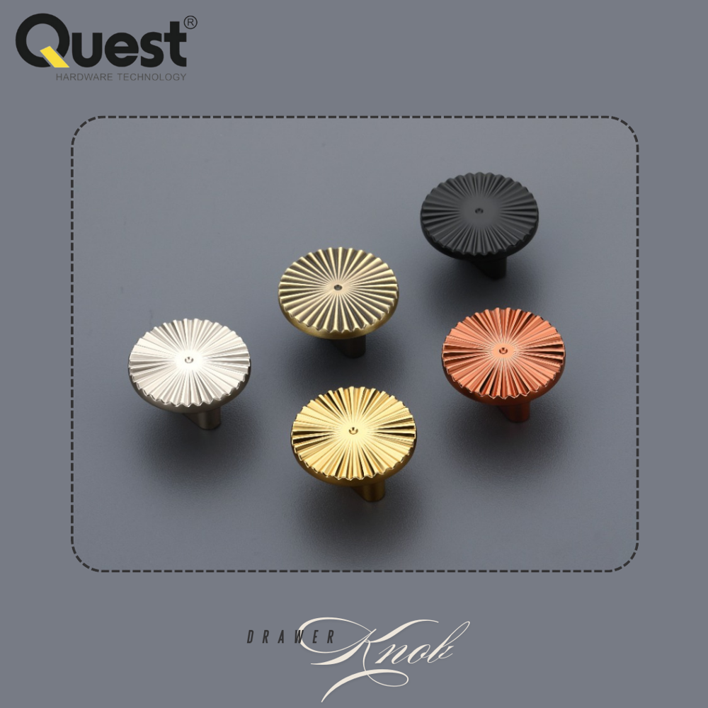 602 Aluminium Drawer Knob - High-quality Aluminum, Polished Finish | Elegant Design For Easy Installation On Standard Furniture