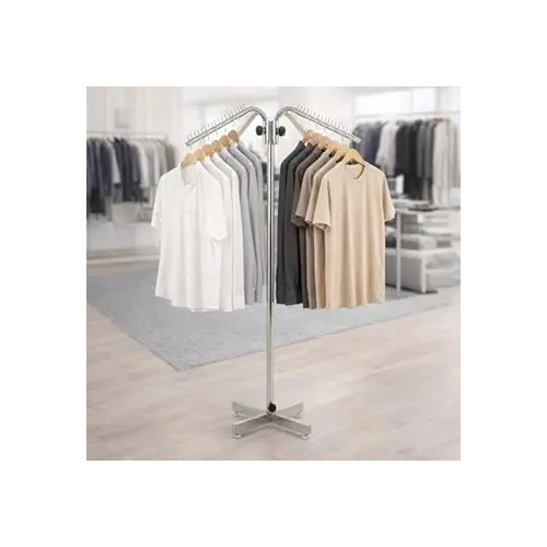 Four Section Single Stand Garment Hanger