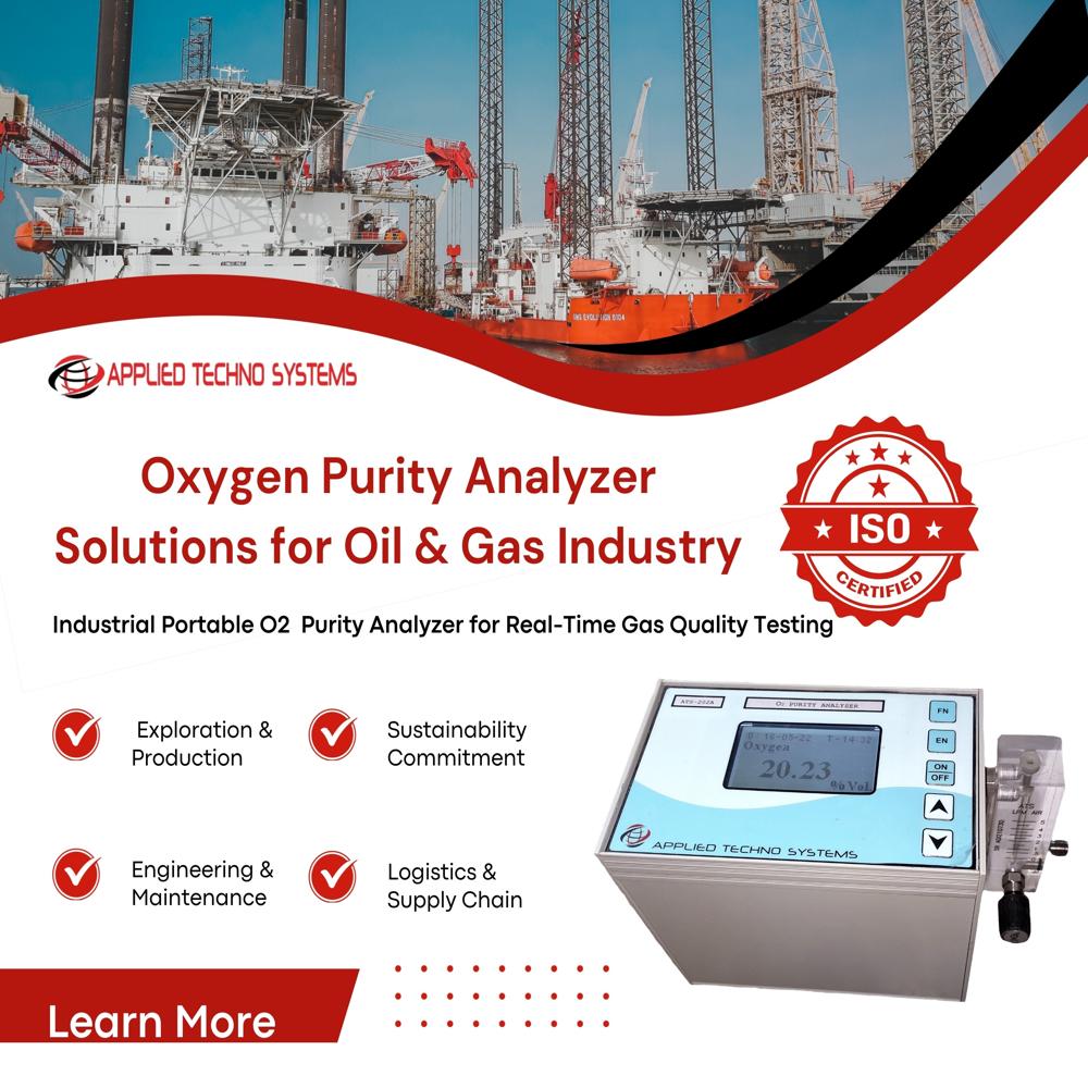 Portable Oxygen Purity Analyzer - Accuracy: +/-2  %