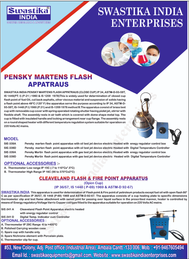 Pensky Martin Flash Point App.