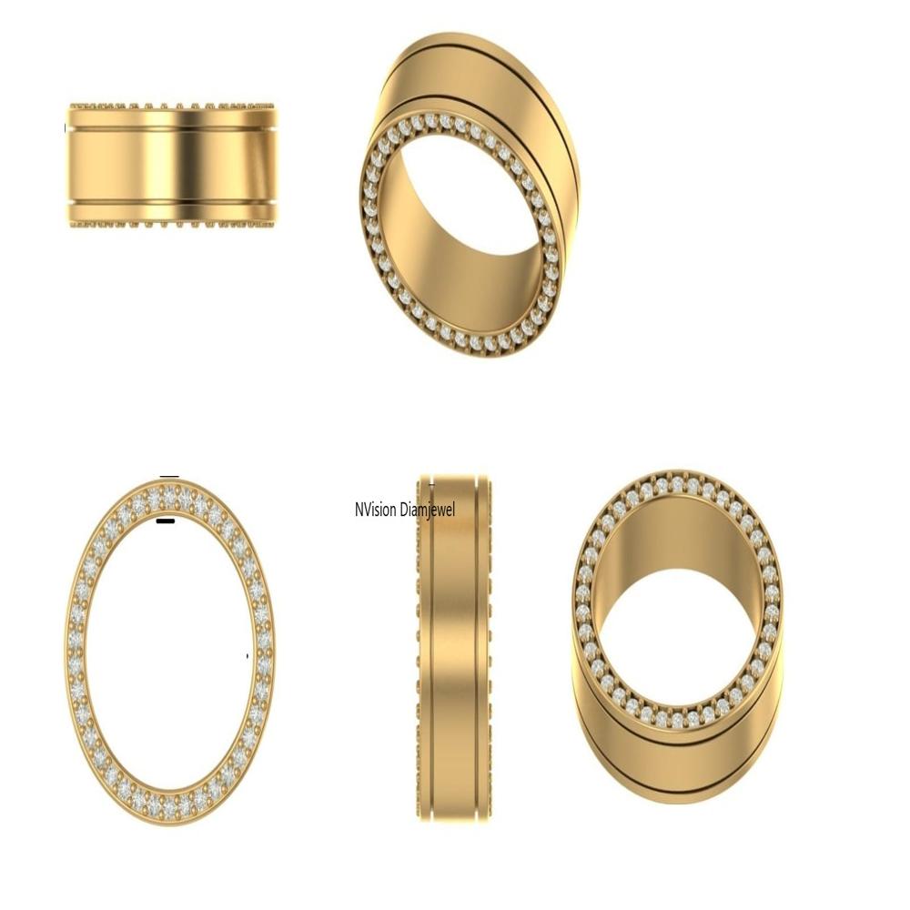 Signature Edge Natural Diamond Ring