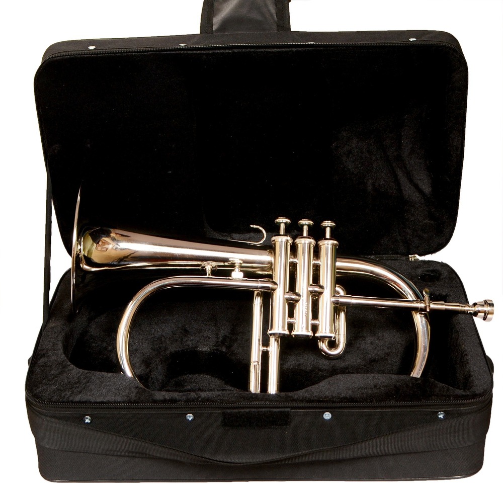 Nickle Plated Fugule Horn