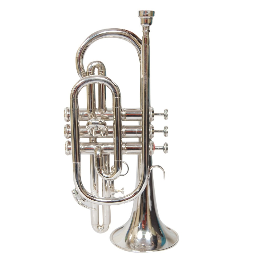 Nickle Plated Musical Cornet