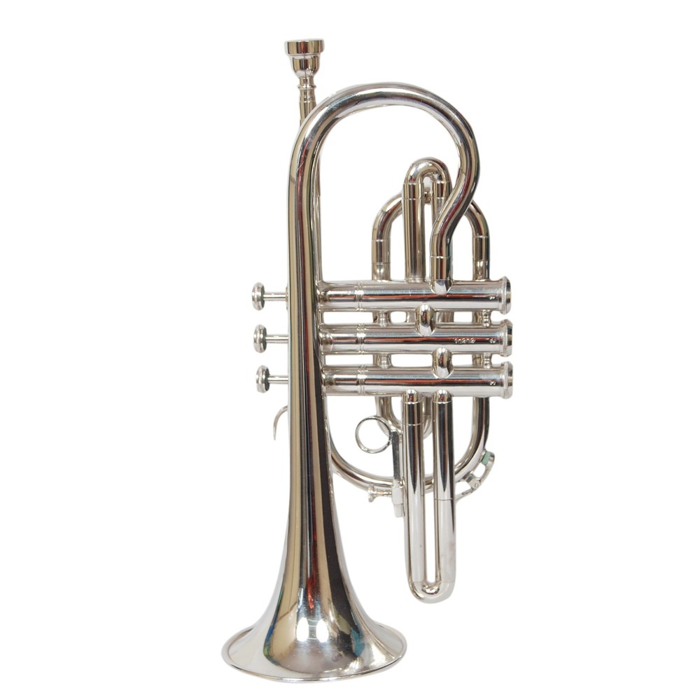 Nickle Plated Musical Cornet