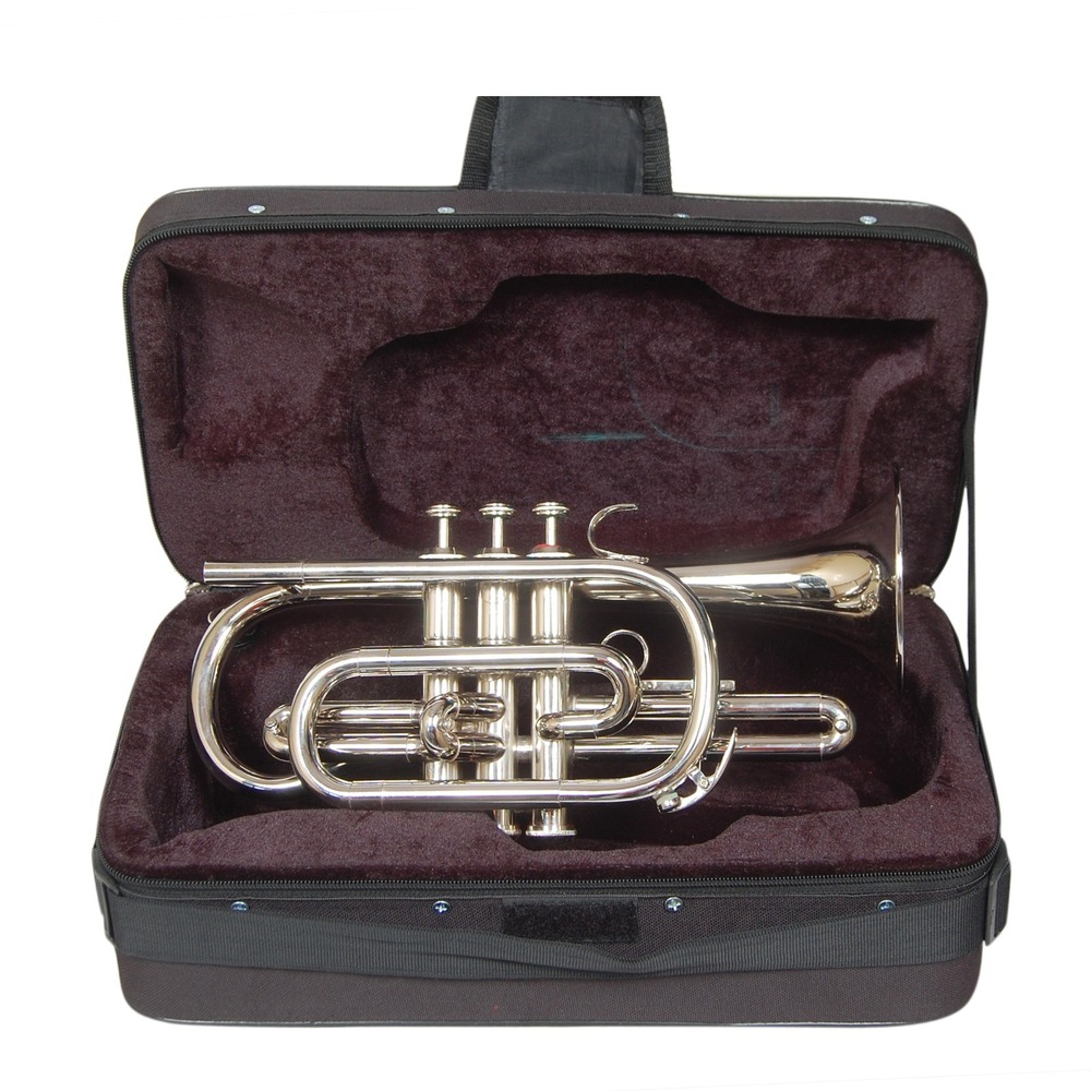 Nickle Plated Musical Cornet
