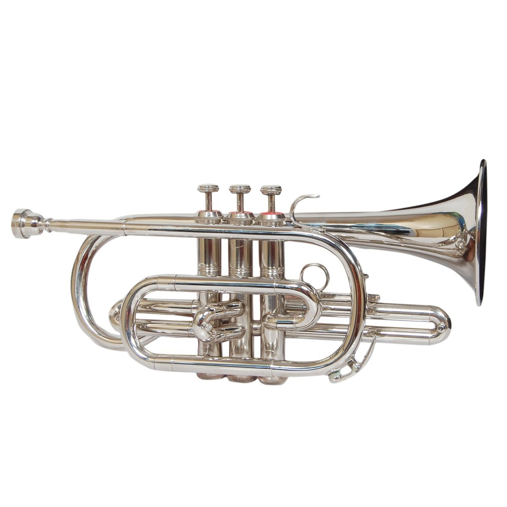 Nickle Plated Musical Cornet