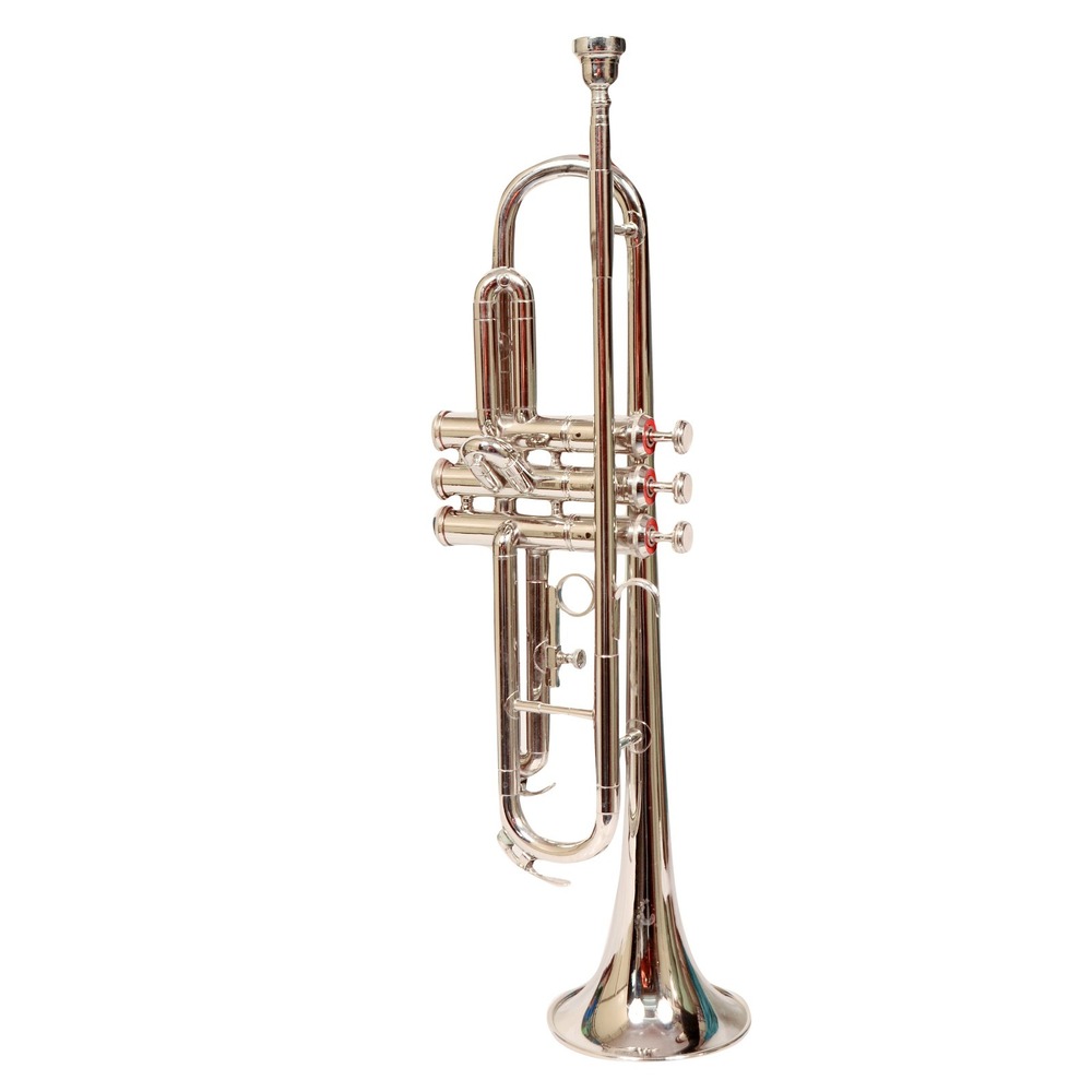 Nickle Plated Musical Trumpet