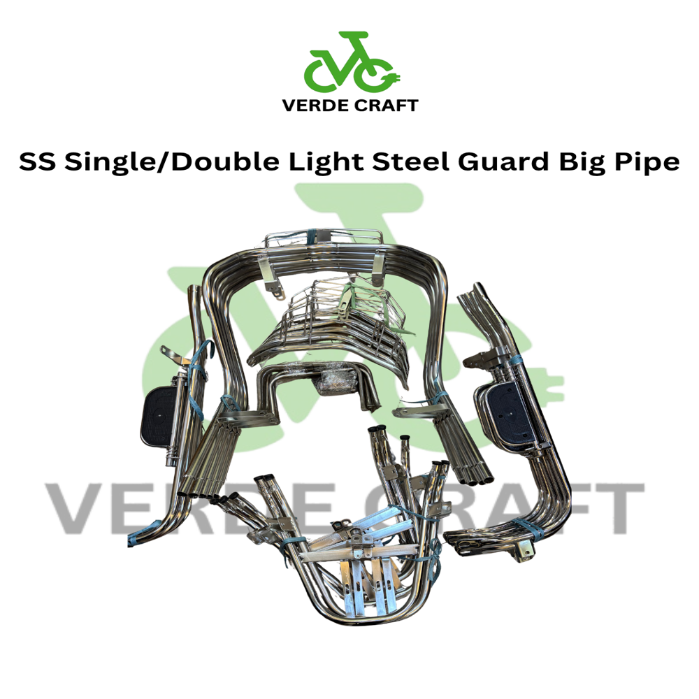 ss Single/Double Light Steel Guard Big Pipe