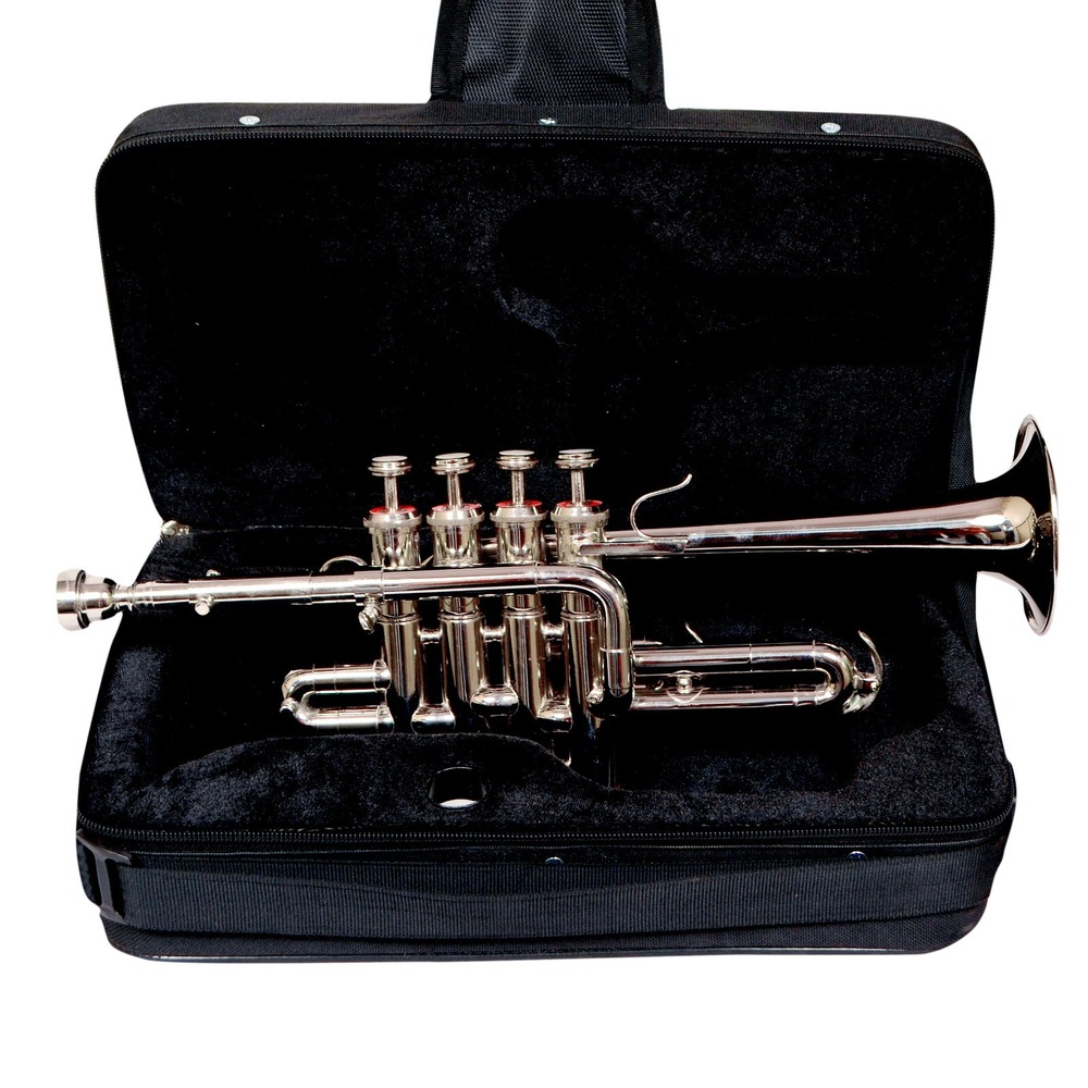 4 Valve Nickel Plated Piccolo