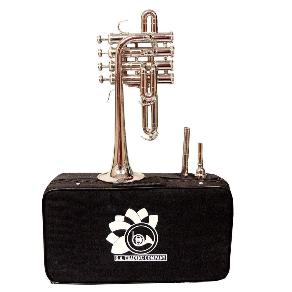 4 Valve Nickel Plated Piccolo