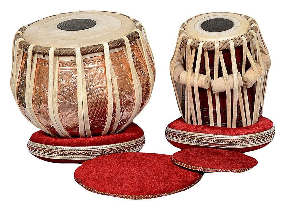 Copper Design Tabla Set
