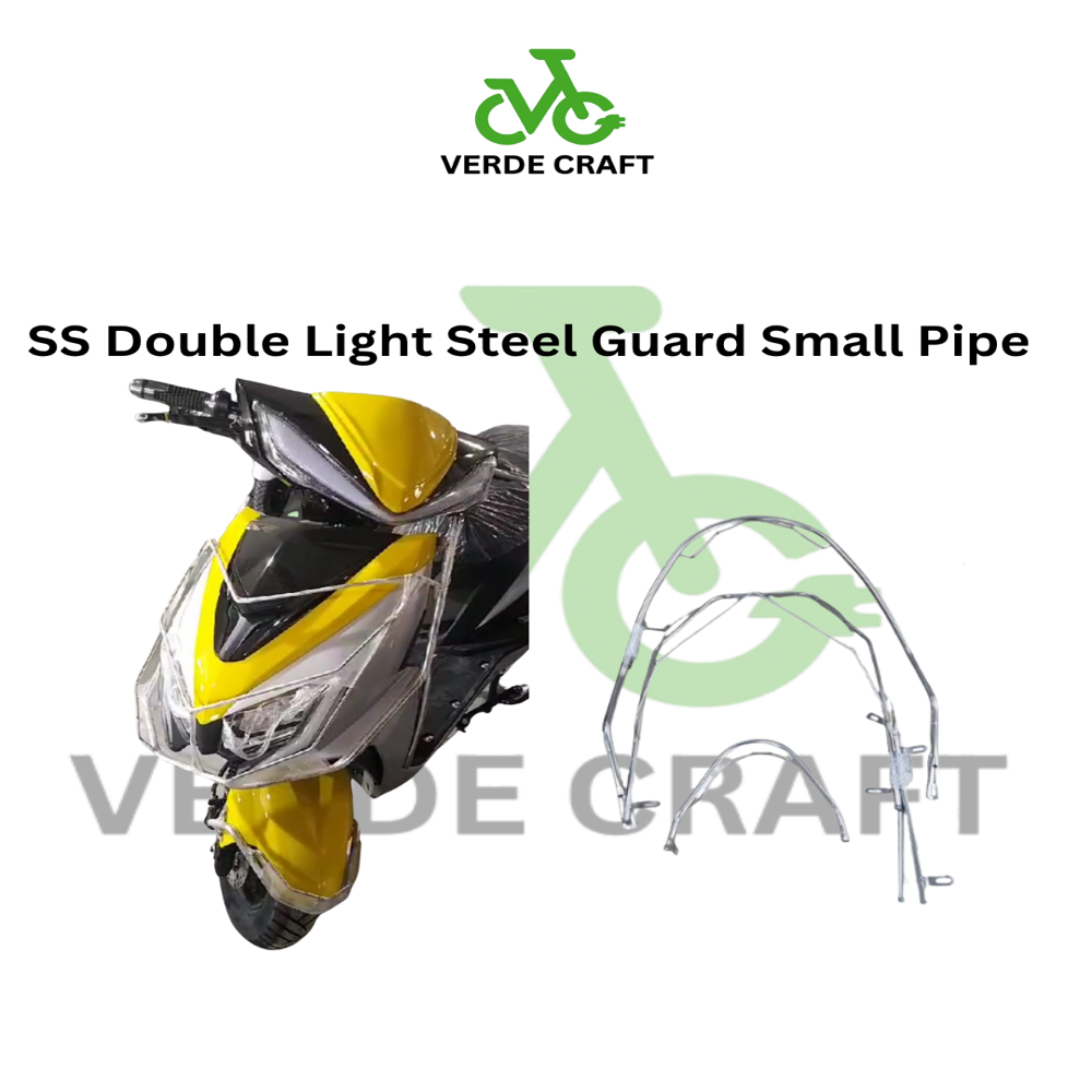 SS Double Light Steel Guard Small Pipe