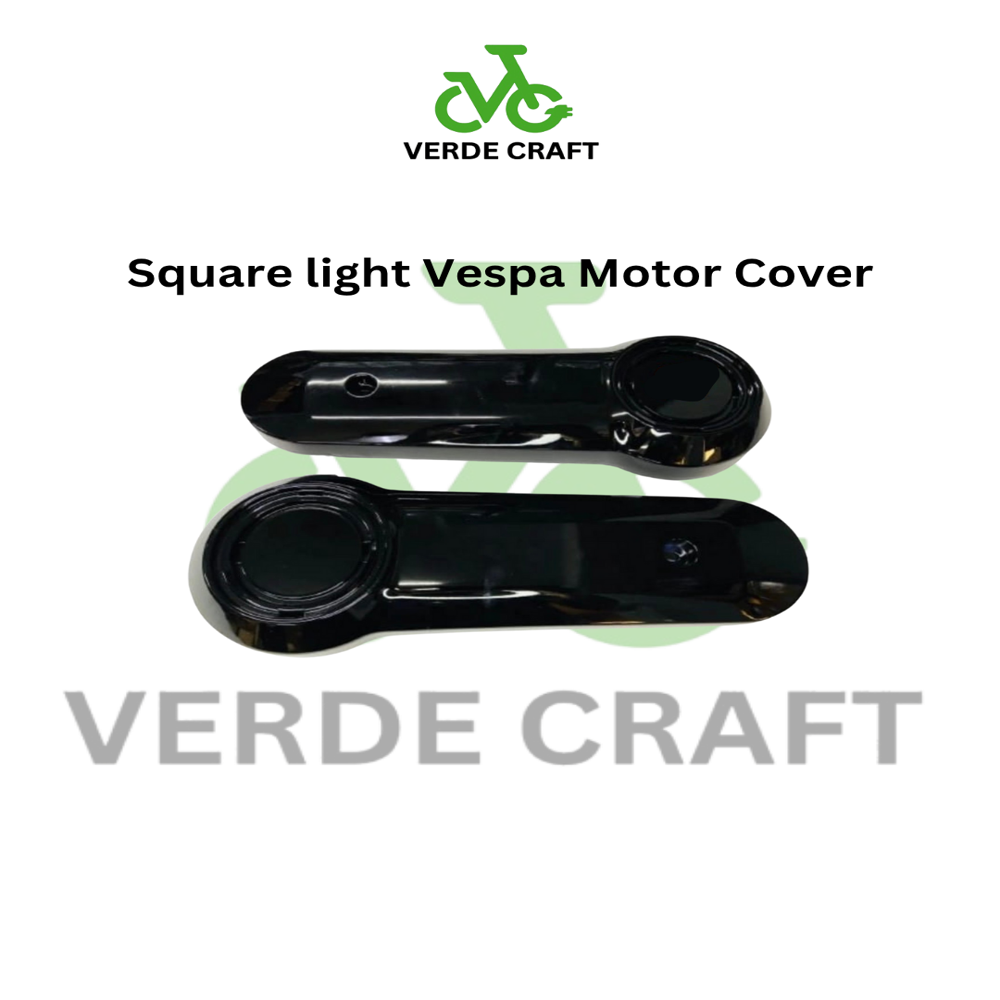 Square Light Vespa Motor Cover