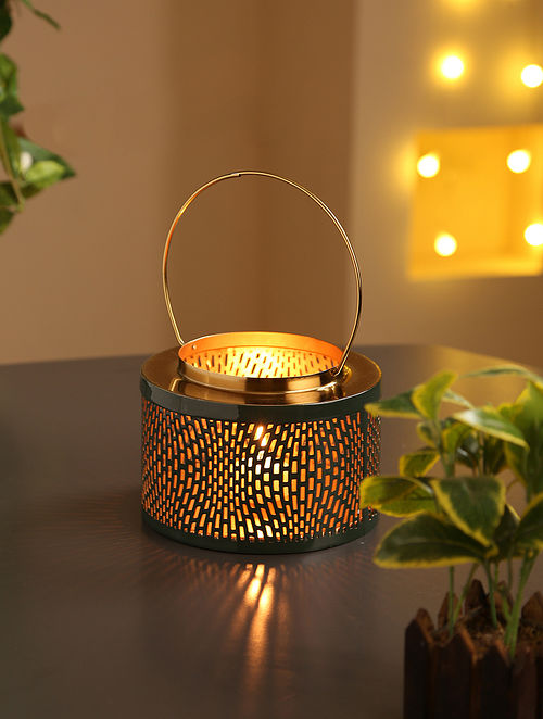 Modern Decorative Metal Lantern - Color: Customizable