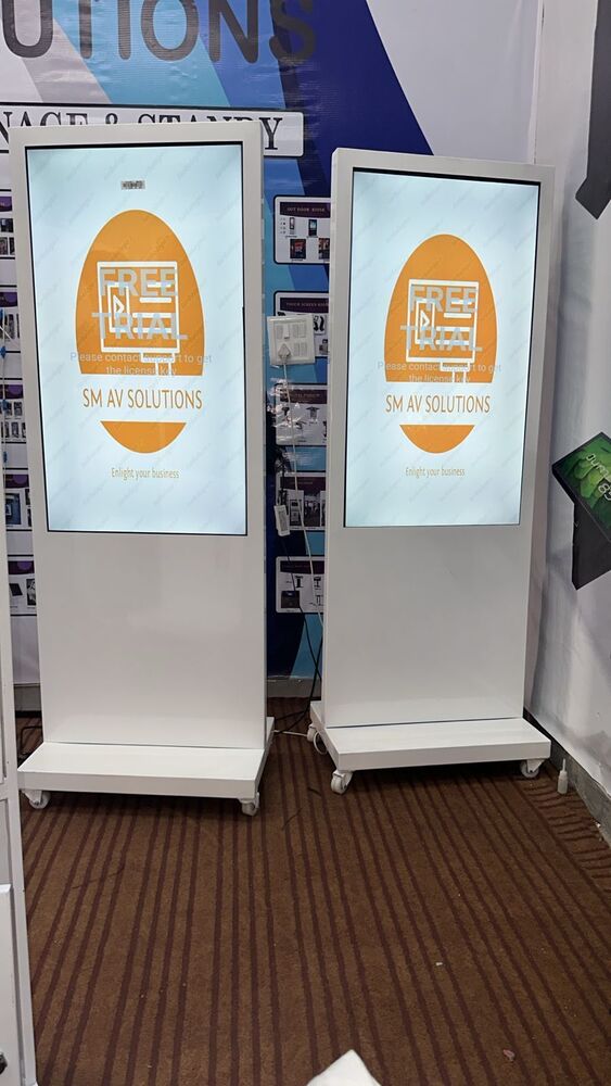 Indoor LED Advertising Android Portable Digital Signage