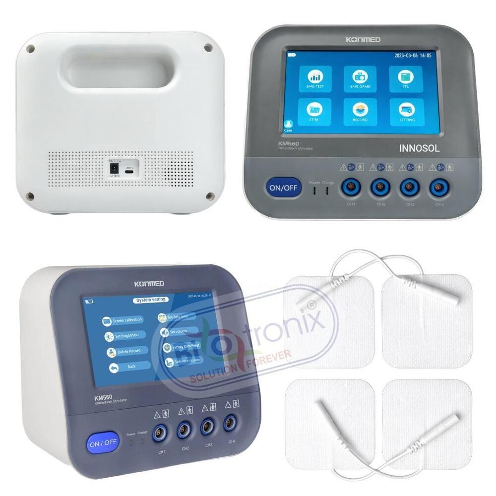 Konmed KM-560 Biofeedback Equipment with Gaming Rehab
