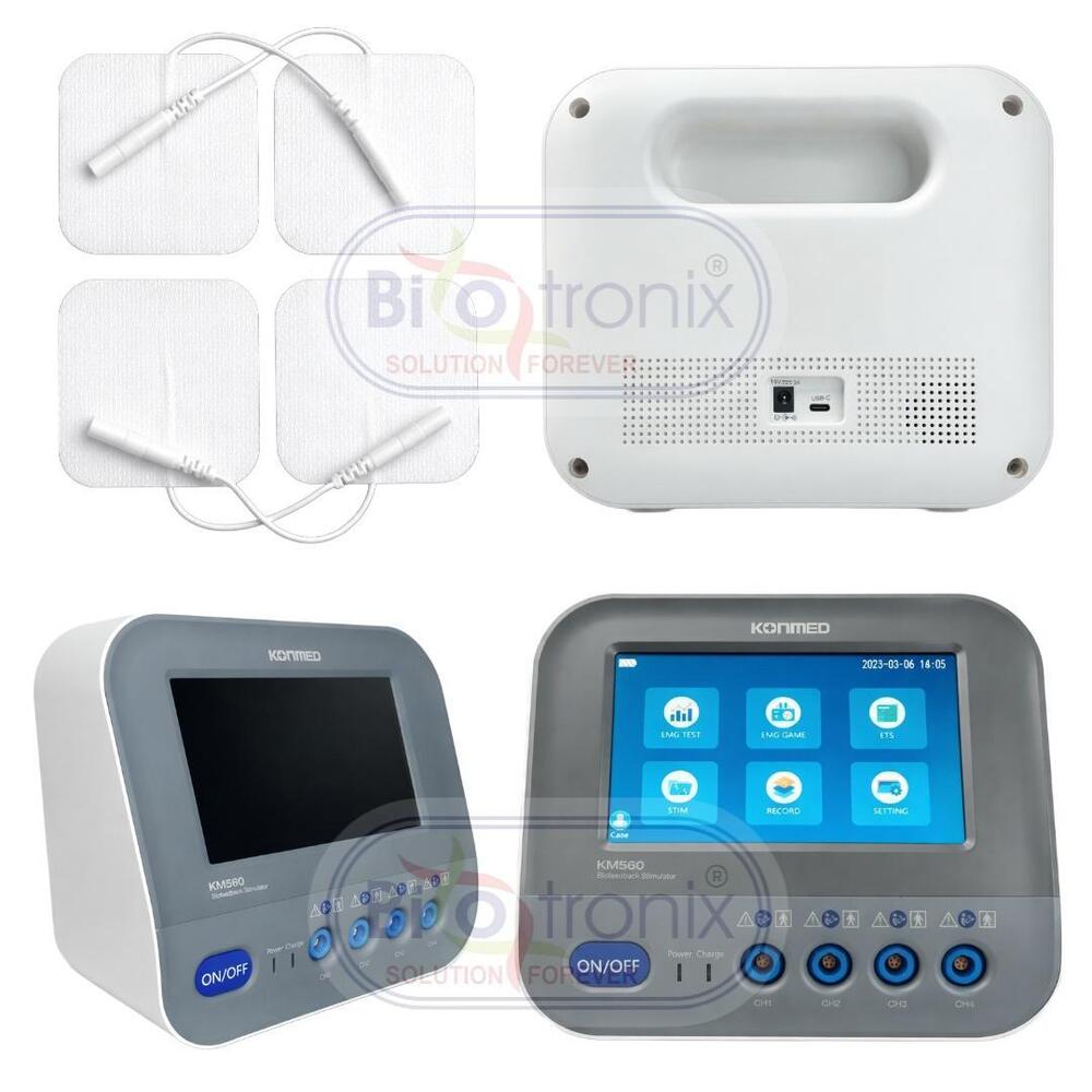 Konmed KM-560 Physiotherapy Biofeedback Device with EMG