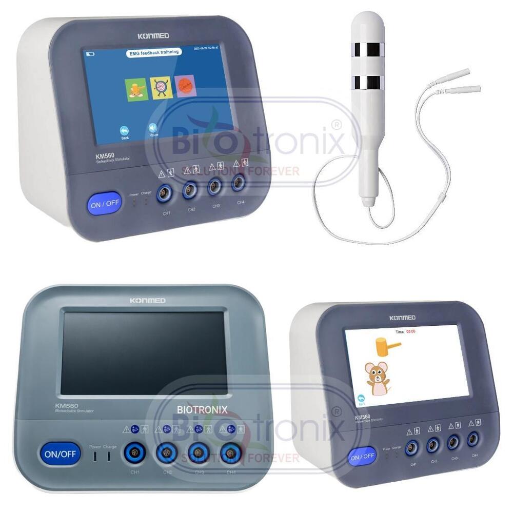Konmed KM-560 Biofeedback Machine with Electrical Stimulation
