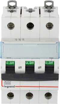 Legrand 4 Pole Miniature Circuit Breaker