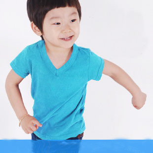 वी-गला टी-शर्ट