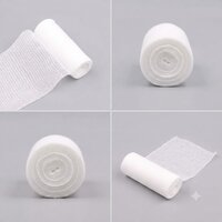Disposable White Gauze - 100% Cotton 10x10 Cm White, 8-ply Folded, Sterile, Latex-free, High Absorbency