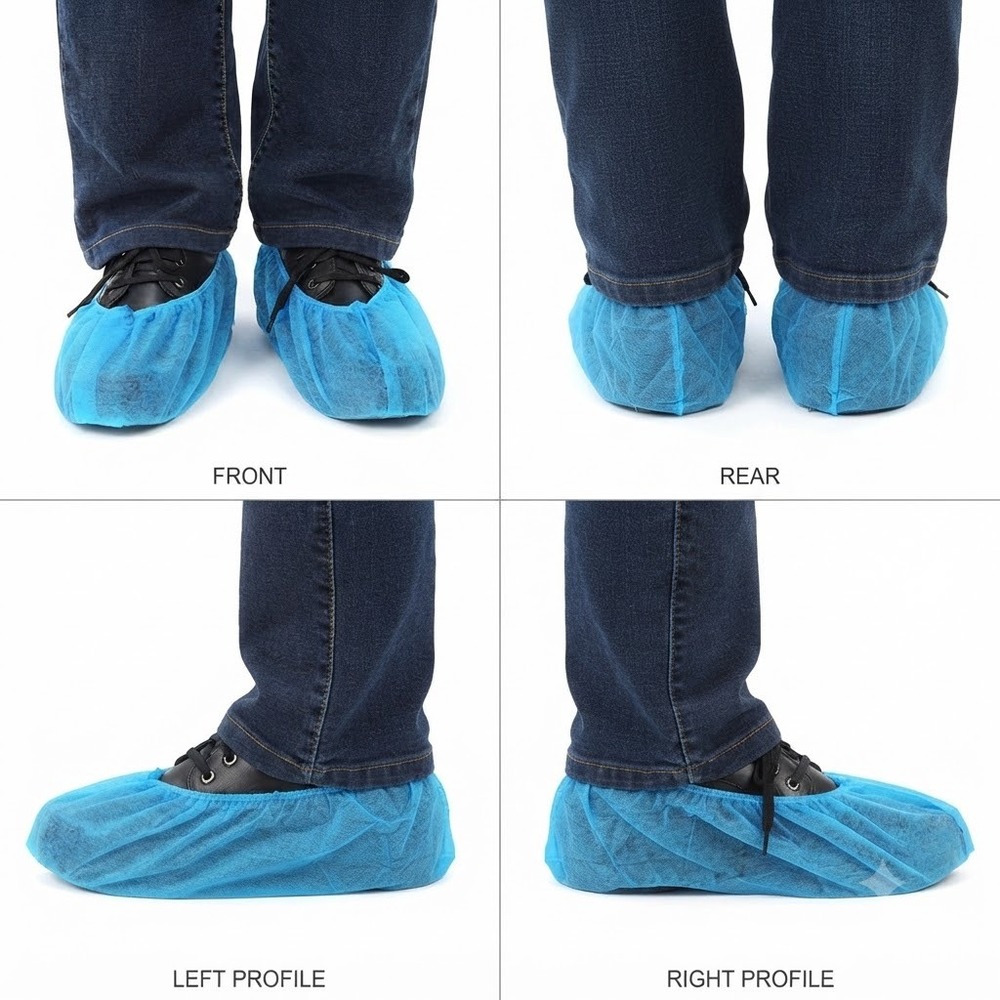 Surgical Shoe Cover - Color: Blue