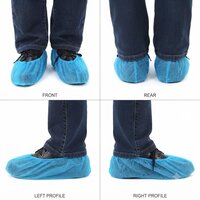 Surgical Shoe Cover - Color: Blue