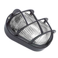 Gb-011 Mini Pvc Bulkhead Light - Pvc, 80x60x40 Mm, White/black, 10w Led, Ip65, Ik08, Frosted Polycarbonate Lens